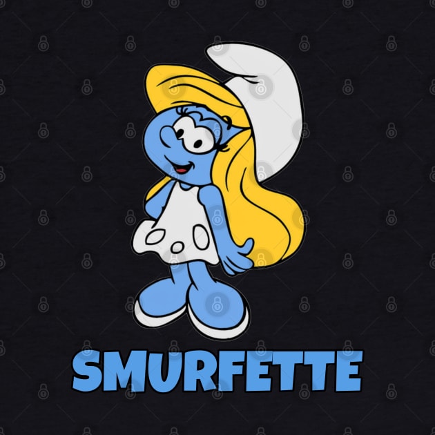 Smurfette Smurf by Creatifyty